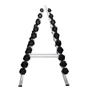 Гантель Newt profi от 1 кг до 10 кг со стойкой (NE-PS-111-011): Вес гантели, кг 1-10