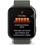 Смарт-часы Garmin Venu X1 Moss with Titanium Caseback and Moss ComfortFit Nylon Band (010-02980-03): Материал ремешка Нейлон