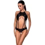 Боди с открытым доступом Passion TASMINA BODY black S/M