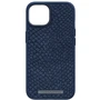 Чохол для iPhone Njord Salmon Leather MagSafe Case Blue (NA41SL01) для iPhone 14: Колір синий