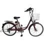Электровелосипед дорожный Kelb.Bike 350W+PAS 26" Бордовый