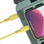 Кабель Baseus Cable USB-C to Lightning Colorful 18W 1.2m Yellow (CATLDC-0Y) фото 3