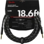 Кабель инструментальный Fender Cable Deluxe Series 18.6' Black Tweed