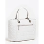 Женская сумка тоут Guess Kamina Status Satchel белая (HWVY8111060-WHI Белая: Пол Женский