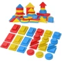 Навчальний набір Igroteco Логічні блоки Дьєнеша 48 деталей (900408)