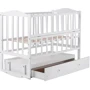 Дитяче ліжечко Babyroom Зайченя маятник ZL-301 біле (624701)