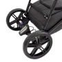 Универсальная коляска 2 в 1 Broco Miracle Black 9023-BMB-05, white, белый: Количество блоков 2