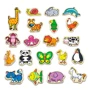 Набір магнітів Viga Toys Звірята 20 шт (58923N)
