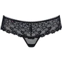 Кружевные трусики бразилиана Obsessive 821-PAN-1, L/XL