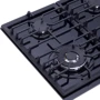 Варочная поверхность газовая WEILOR GG W624 BL: Количество конфорок 4