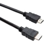 Кабель і перехідник HDMI to HDMI 10 m V2.0 Vinga (VCPDCHDMI2MM10BK)