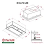 Вытяжка Perfelli BI 6672 I LED: Управление Механическое