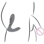 Массажер простаты Silicone Prostate Vibrator with Remote Control с дистанционным управлением