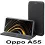 Чохол для телефона BeCover Book Exclusive Black for Oppo A55 (707921): Колір чорний
