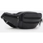 Мужская поясная сумка Borsa Leather черная (K1619p-black): Пол Мужской