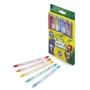 Викручуються ароматизовані кольорові олівці (12 шт), Silly Scents, Crayola: Тип кольорові