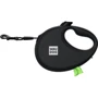 Повідець-рулетка для собак WAUDOG R-leash з контейнером для пакетів S чорний до 12 кг 3 м (26271) фото 6