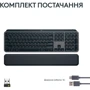 Клавіатура Logitech MX Keys Plus Palmrest Wireless UA Graphite (920-011589): Тип клавіш мембранный