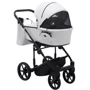 Коляска 2 в 1 Adamex Porto Light Экокожа SA-1 белая (625713): Материал колес EVA