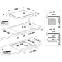 Варочная поверхность Whirlpool WF S5060 CPBF: Рабочая поверхность стеклокерамика