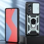 Чехол для телефонов Mobile Case Camshield Serge Ring Green for Xiaomi 12T / 12T Pro: Материал TPU (термополиуретан) и поликарбонат