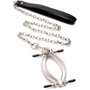 Зажим для половых губ с поводком Master Series Pussy Tugger Adjustable Vagina Clamp with Chain