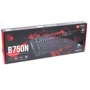 Клавиатура A4Tech B750N Bloody (Black): Тип клавиатуры стандартная