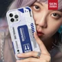 Чехол для iPhone SkinArma Ryoiki with Grips-Tand Clear/Blue for iPhone 13 Pro Мах фото 7