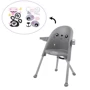 Стульчик для кормления 2 в 1 Kinderkraft Pini Gray (KKKPINIGRY0000) фото 7