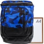 Мужской рюкзак Valiria Fashion синий 3DETBU17923-6): Фактура Гладкая, Матовая, Тканая