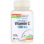 Solaray Timed Release Vitamin C, 1,000 mg, 100 Veg Capsules (SOR04450)