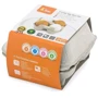 Набір продуктів Viga Toys Дерев'яні яйця в лотку 4 шт. (50044): Виробник Viga Toys