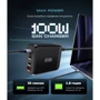 Зарядний пристрій ArmorStandart Wall Charger Resolute Power ARP-131 100W GaN Black (ARM70024): Особливості Швидка зарядка, USB-C, Power Delivery (PD)