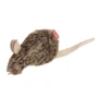 Игрушка для котов Мышка с кошачьей мятой GiGwi Catnip искусственный мех 10 см (75300)