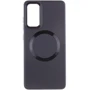 Аксессуар для смартфона TPU Case Bonbon Metal Style with MagSafe Black for Samsung A356 Galaxy A35