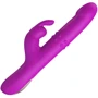 Вибратор с ротацией и толчками Pretty Love Reese Purple