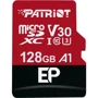 Карта памяти Patriot 128GB microSDXC Class 10 UHS-I U3 EP A1 (PEF128GEP31MCX)