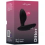 Анальная смарт-вибропробка We-Vibe Ditto+ Satin Black с пультом ДУ