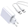 Зарядное устройство Baseus Wall Charger USB-C and USB PPS Quick Charge 30W with USB-C Cable White (TZCAFS-A02)