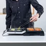 Электрогриль Black+Decker ES9680090B: Размеры поверхности, см 14.5х23
