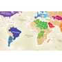 Скретч-карта світу Travel Map Gold World (Rus) фото 9