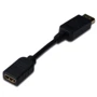 Адаптер Digitus Adapter DisplayPort to HDMI Black (AK-340400-001-S): Интерфейс подключения DisplayPort