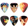 Медиатор Набор медиаторов DUNLOP JHPT08H JIMI HENDRIX MONTAGE PICK TIN (HEAVY): Тип Медиатор