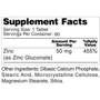 Earth‘s Creation Zinc Gluconate 50 mg Цинк 100 таблеток: Тип Цинк
