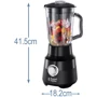 Блендер Russell Hobbs 24722-56 Matte Black: Функції Смешивание, Измельчение, Колка льда, Импульсный режим
