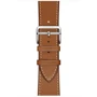 Apple Watch Series 3 Hermes 42mm GPS+LTE Stainless Steel Case with Fauve Barenia Leather Single Tour (MQLP2): Екран кольоровий / сенсорний / захисне скло Ion-X Glass Display