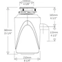 Подрібнювач відходів Lefton 1 HP Continuous Feed Garbage Disposal with Power Cord. фото 7