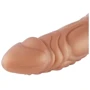 Фаллоимитатор-насадка Hismith Slightly Curved Silicone Dildo Monster Series