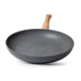 Сковорода Fissman LANA 20x4 см (14493): Антипригарное покрытие Мраморное