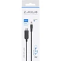 Кабель ACCLAB кабель питания для роутера USB Cable to DC 5.5х2.1 мм 5V 1.5A Black фото 3
